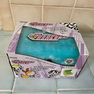 Vintage & Rare Power Puff Girls Fuzzy Jewelry Box